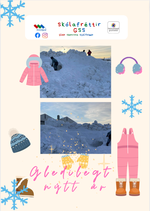 Skólafréttir vikuna 3. - 6. janúar 2023