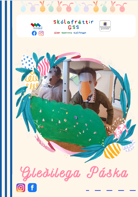 Skólafréttir vikuna 27. - 31. mars