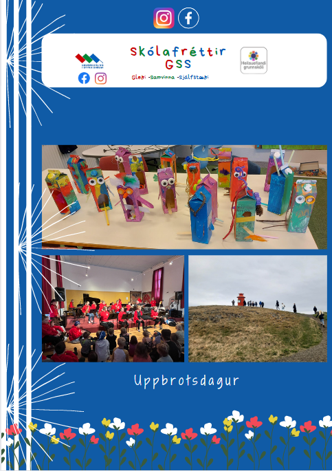 Skólafréttir vikuna 15. - 19. maí