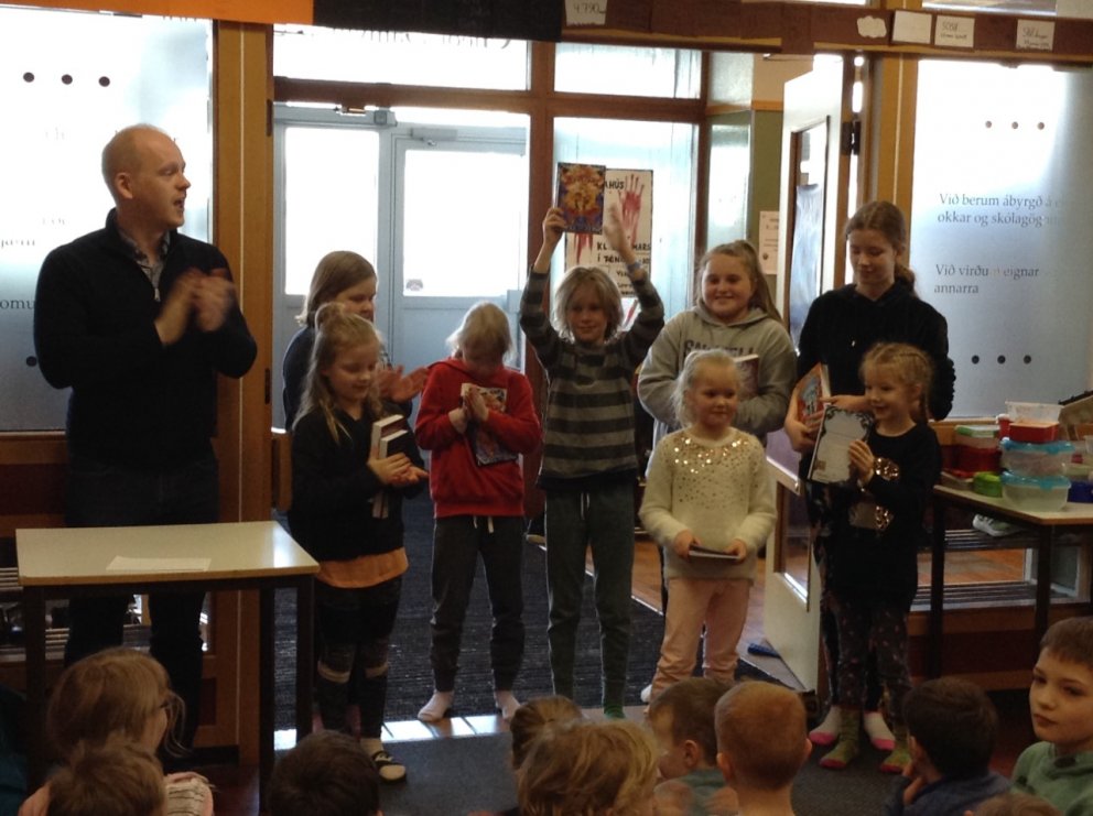 Ævar vísindamaður í heimsókn