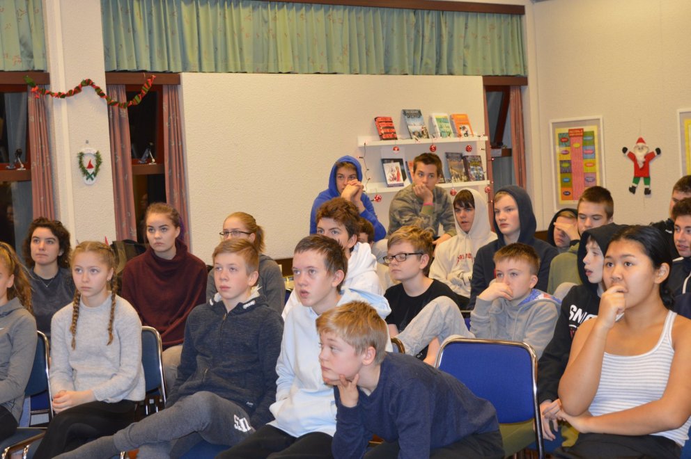 Nemendur FSN með kynningu