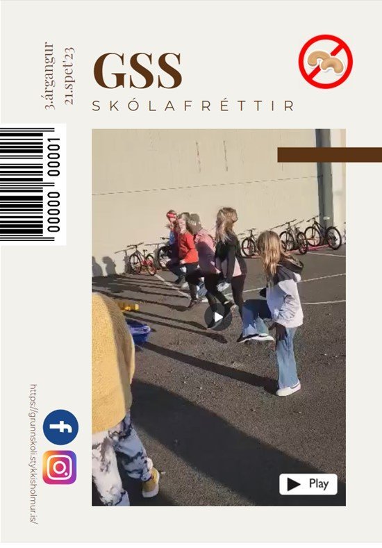 Skólafrétt vikuna 18. - 22. september