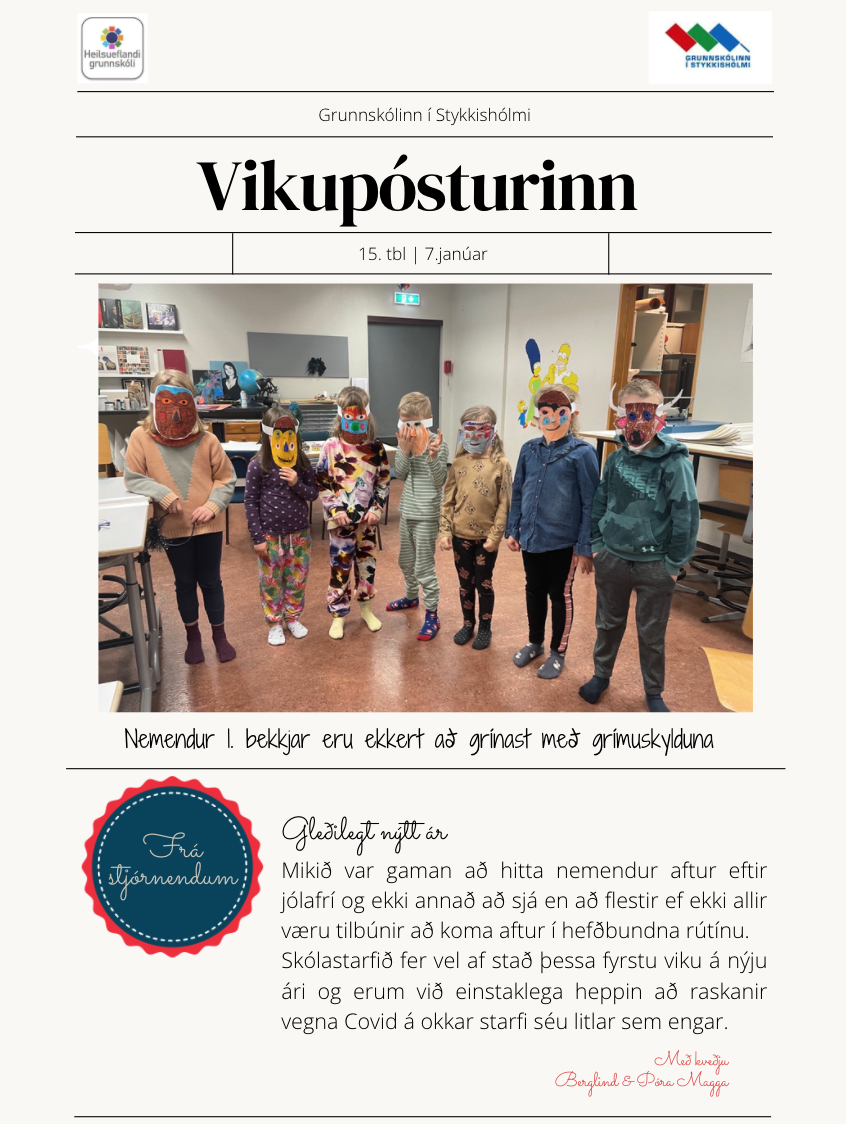 Vikupóstur stjórnenda