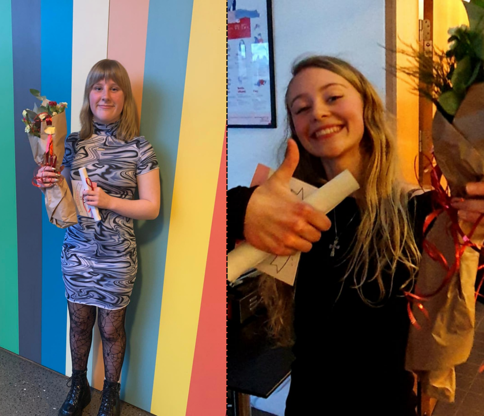 Ungar söngkonur úr Hólminum hrepptu 1. og 2. sæti í SamVest