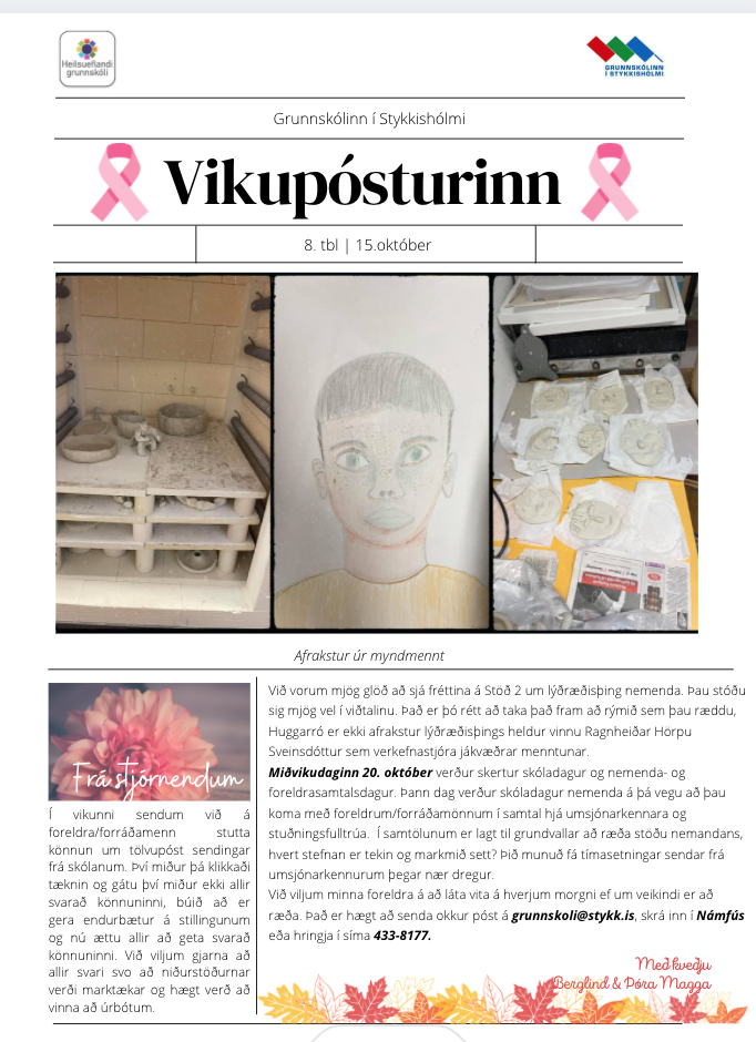 Vikupóstur stjórnenda