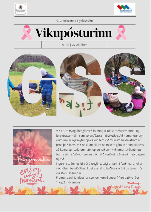 Vikupóstur stjórnenda