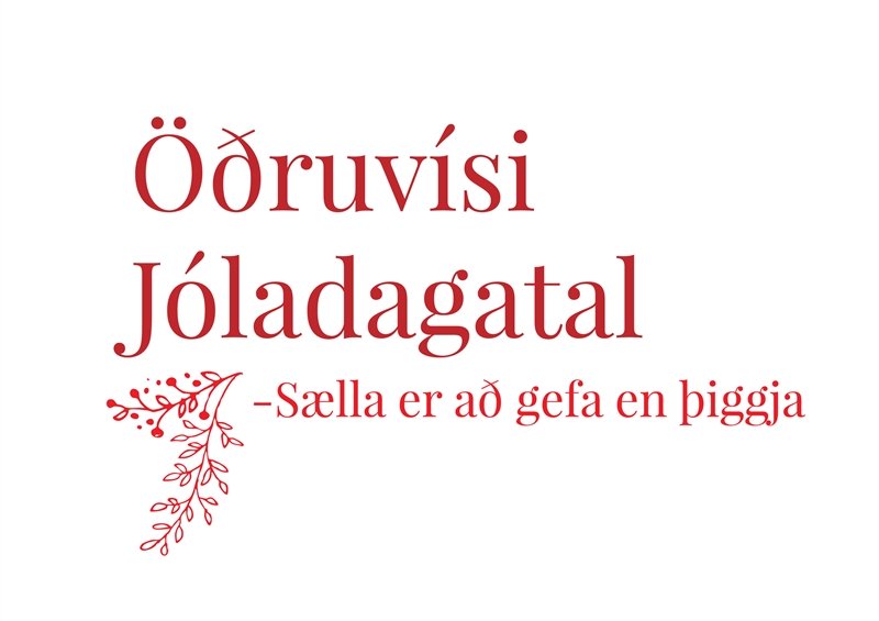 Öðruvísi jóladagatal