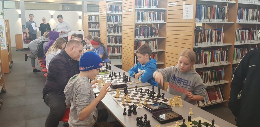 Skákkennsla - Landinn í heimsókn