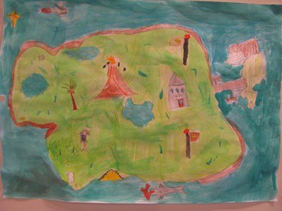 Verkefni hjá 4. bekk í samfélags- og náttúrufræði á haustdögum