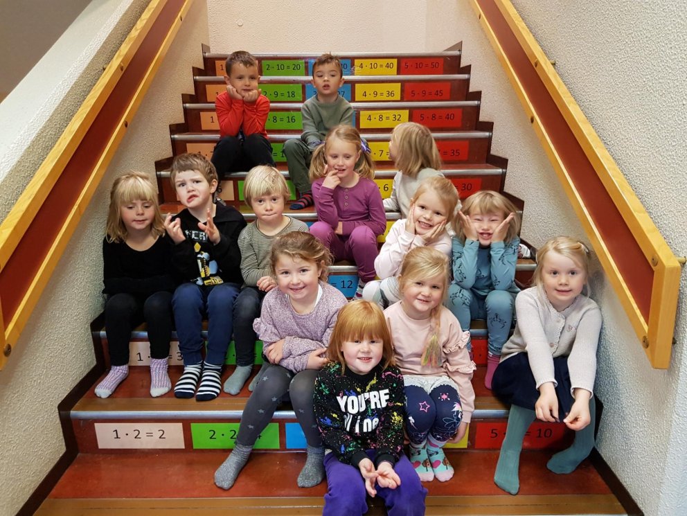 Elstu nemendur Leikskólans í Stykkishólmi í heimsókn