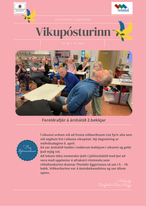 Vikupóstur stjórnenda