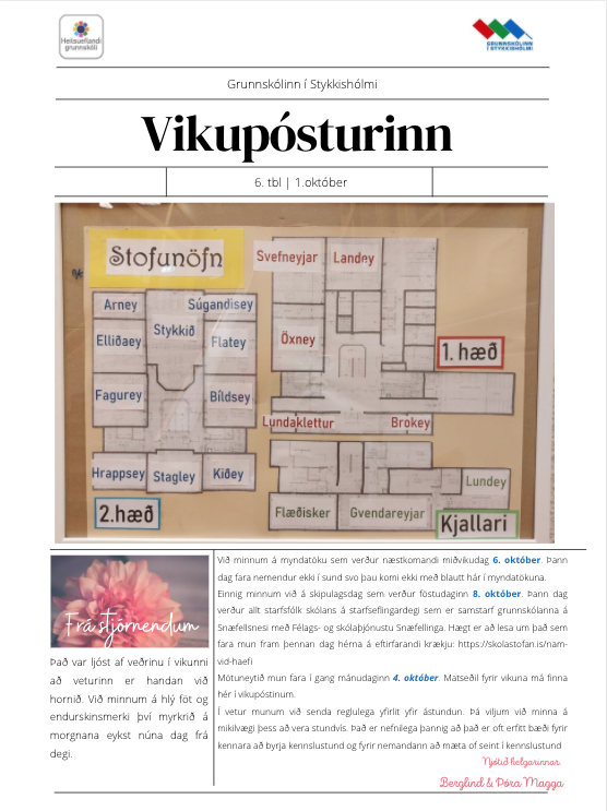 Vikupóstur stjórnenda