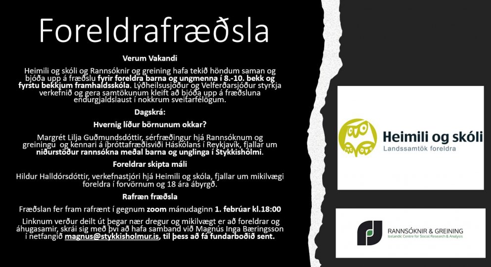 Vikupóstur stjórnenda