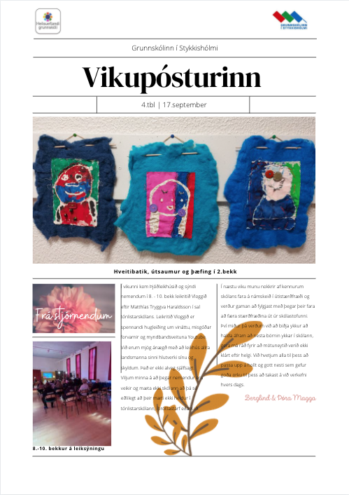 Vikupóstur stjórnenda