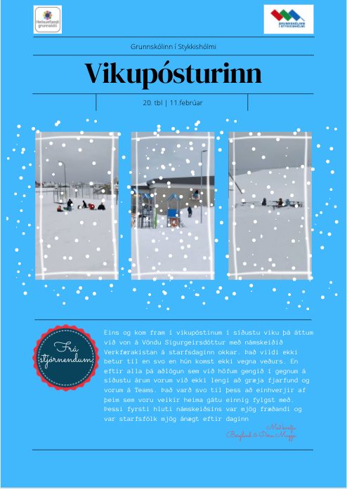 Vikupóstur stjórnenda