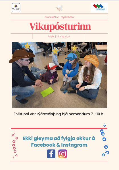 Vikupóstur stjórnenda