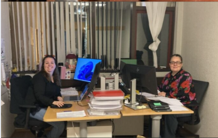 Sóley & María tóku að sér hlutverk skólastjóra og aðstoðarskólastjóra