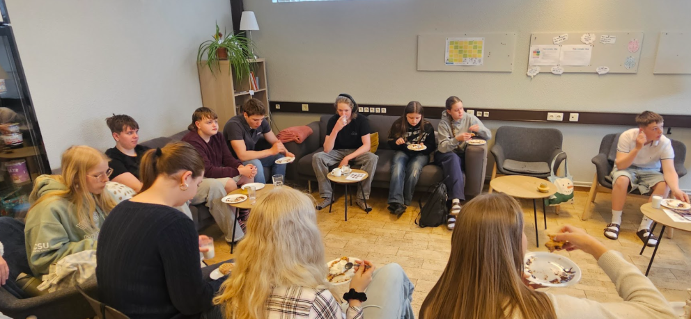 Vöfflukaffi útskriftarnema
