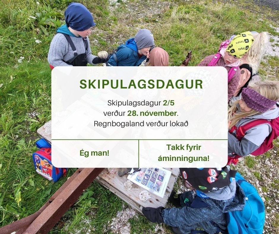 SKIPULAGSDAGUR 2/5