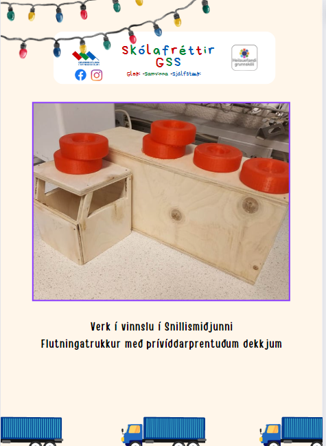 Skólafréttir vikuna 21. - 25. nóvember