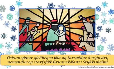 Jólakveðja og mæting eftir áramót