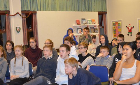 Nemendur FSN með kynningu