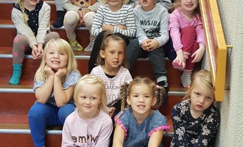 Elstu nemendur Leikskólans í Stykkishólmi í heimsókn