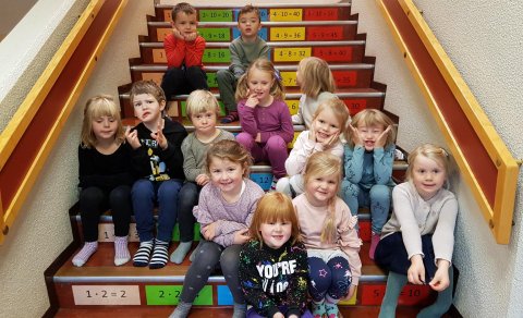 Elstu nemendur Leikskólans í Stykkishólmi í heimsókn