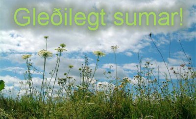 Gleðilegt sumar