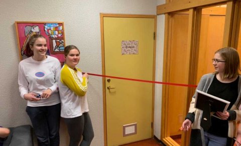 Kompan tekin í gagnið