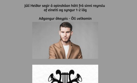 Blásið gegn einelti fimmtudaginn 16. nóvember