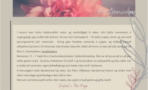 Vikupóstur stjórnenda