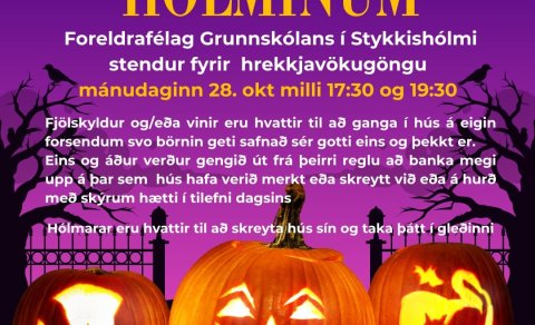Hrekkjavaka í Hólminum 28. október