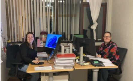 Sóley & María tóku að sér hlutverk skólastjóra og aðstoðarskólastjóra