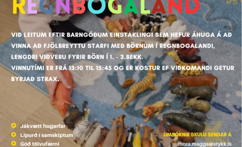Regnbogaland leitar að starfsmanni