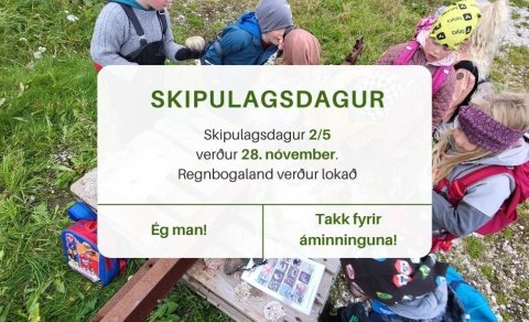 SKIPULAGSDAGUR 2/5