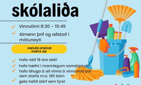 100% starf skólaliða