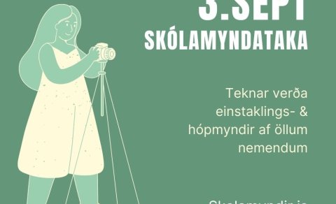 Skólamyndataka 3. september