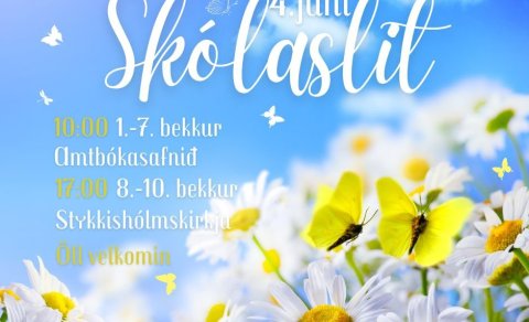 Skólaslit 4. júní